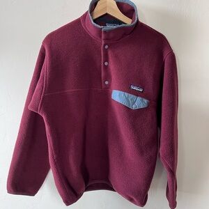 Vintage Patagonia Synchilla Snap T Pullover Y2K Made in USA